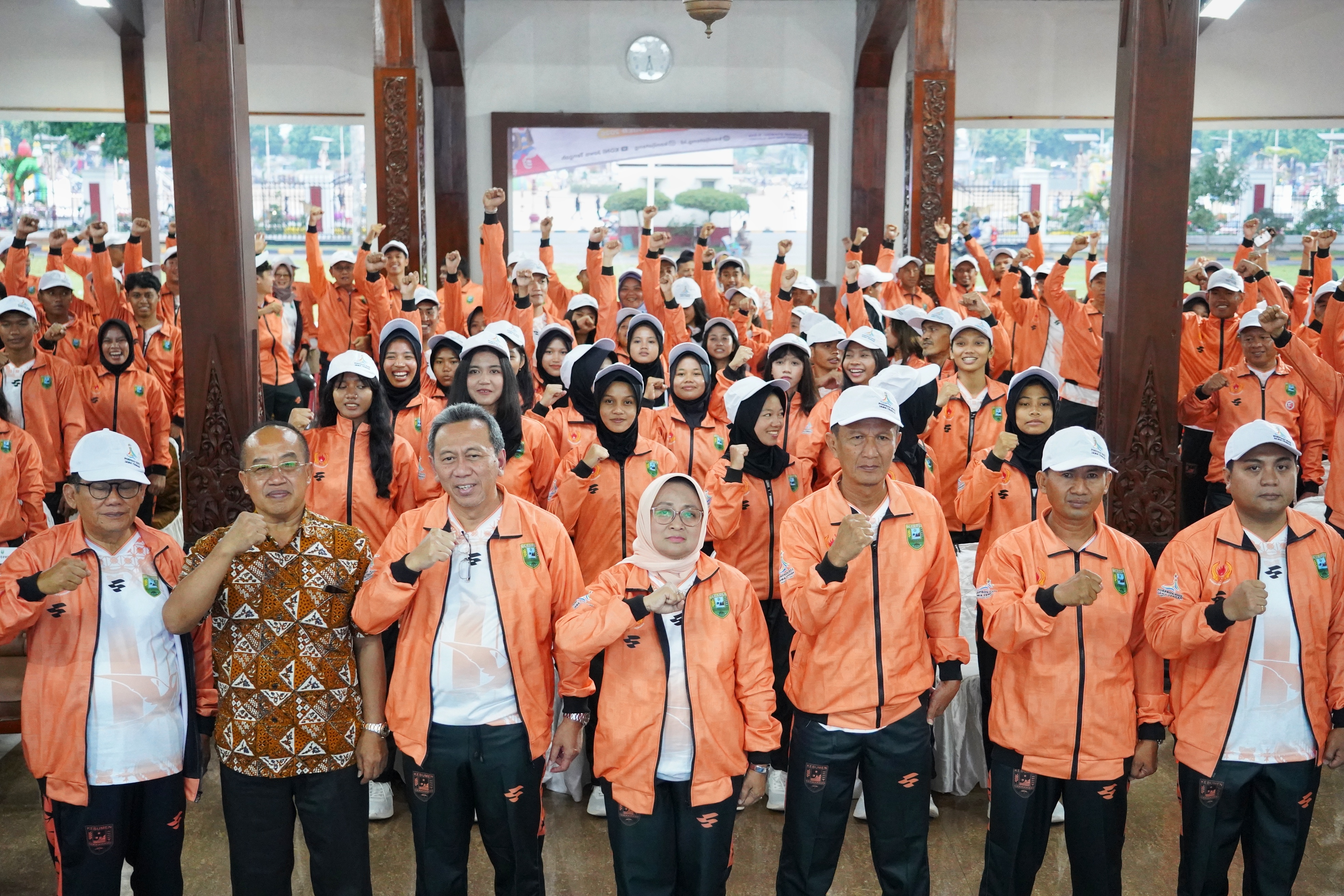 Pengukuhan Atlet dan Official Kontingen Kabupaten Kebumen