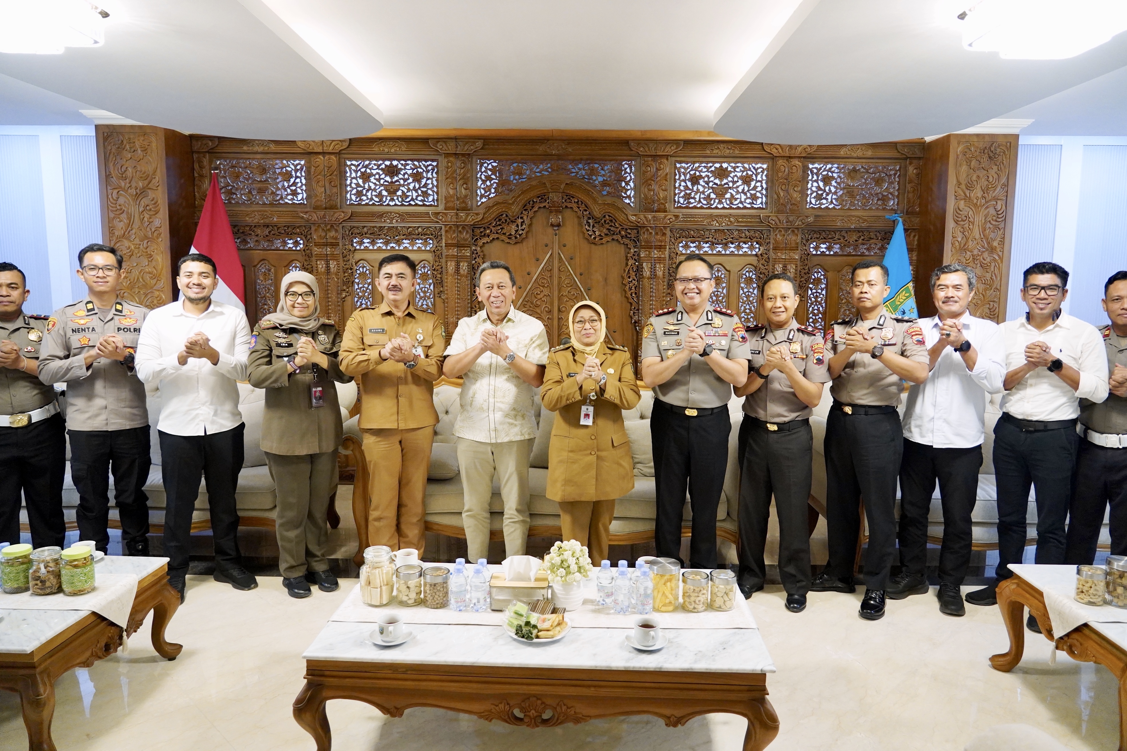 Audiensi Kapolres Kebumen di Rumah Berdaya