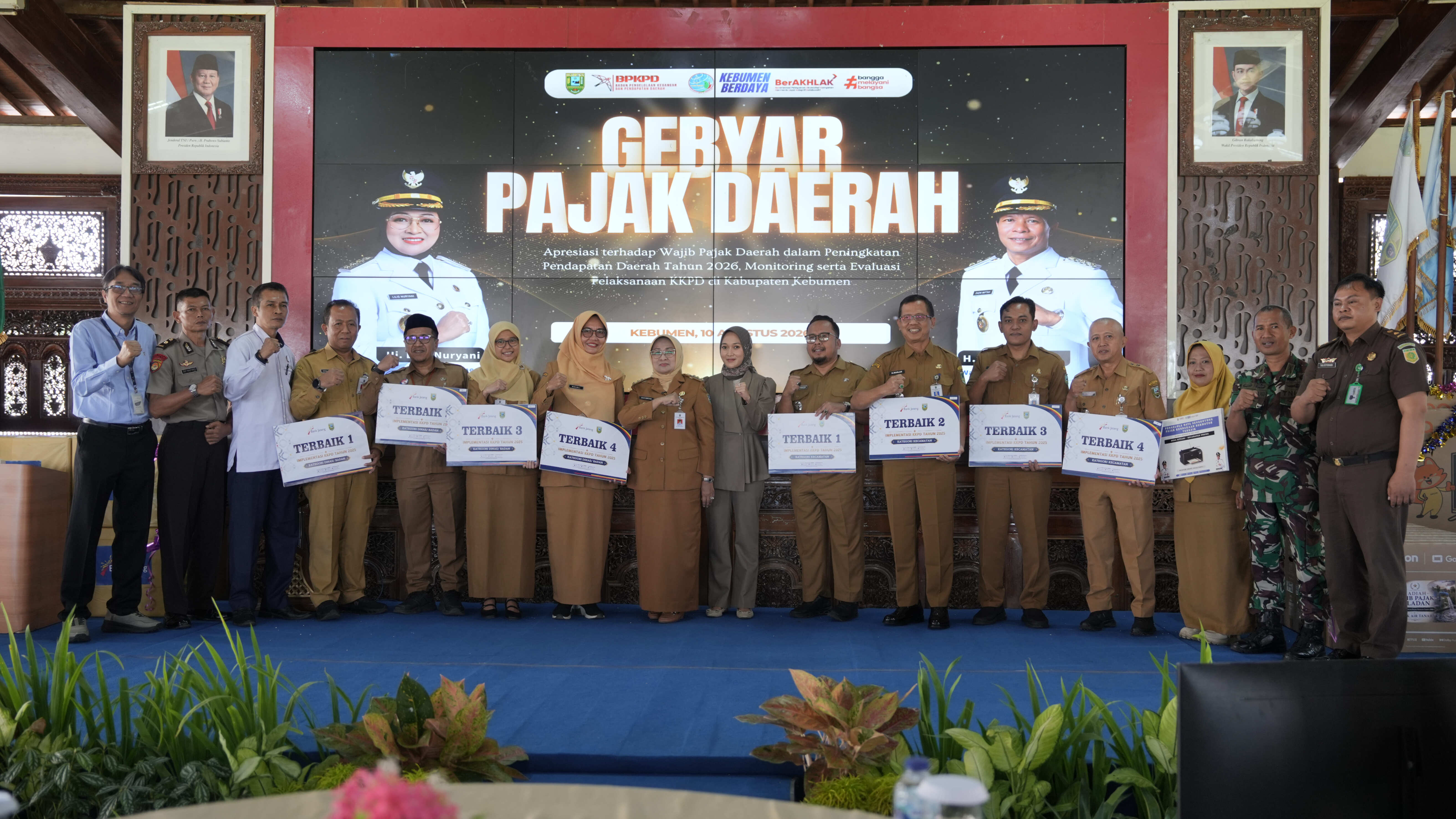 Pemkab Kebumen Gelar Gebyar Pajak 2026: Apresiasi Wajib Pajak Teladan hingga Penyaluran Bagi Hasil Desa