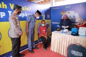 Vaksinasi Covid-19 di Kebumen Masuk Ranking 10 Besar se-Jateng