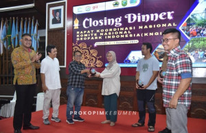 Rangkaian Rakornas KNGI di Kebumen Resmi Ditutup dengan Closing Dinner