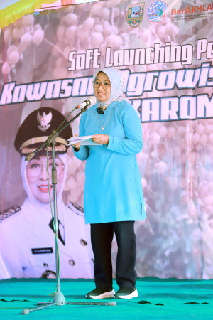 Bupati Lilis Nuryani Soft Launching Kawasan Agrowisata Kebumen