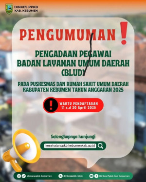 Pemkab Kebumen Rekrut Tenaga BLUD untuk 128 Formasi