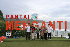 Disambut Bupati, Utusan Khusus Presiden Tinjau Kawasan UNESCO Global Geopark Kebumen