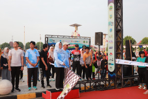 Bupati Resmi Launching Event Kebumen Geopark Trail Run (KGTR) 2025   KEBUMEN