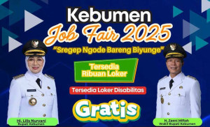 Pemkab Kebumen Bakal Buka Job Fair, Hadirkan 7000 Lowongan Pekerjaan
