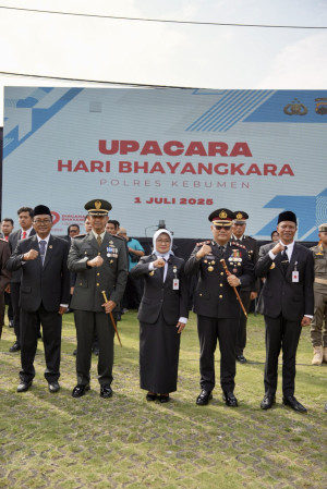 Polri untuk Masyarakat: Peringatan Hari Bhayangkara ke-79 di Kebumen Berlangsung Meriah