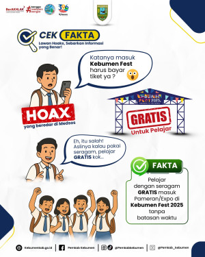 Pemkab Kebumen Klarifikasi Isu Miring Kebumen Fest, Pastikan Pelajar Gratis Masuk
