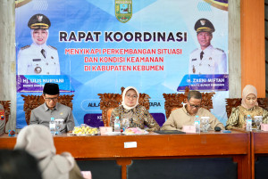 Bupati Kebumen Gelar Rakor dengan Kepala Sekolah, Tekankan Pengawasan Pelajar Pasca Aksi Anarkis