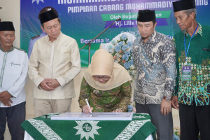 Bupati Lilis Nuryani Resmikan Gedung Dakwah Muhammadiyah Puring: Sinergi untuk Dakwah, Pendidikan, dan Sosial