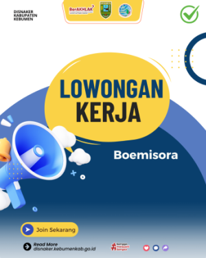 Lowongan Kerja Boemisora – Posisi Design Grafis & Content Support serta Drafter