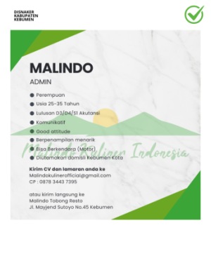 Lowongan Kerja Malindo Kuliner Indonesia