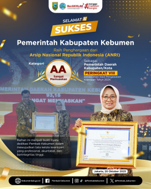 Delapan Bulan Kepemimpinan Ibu Lilis Nuryani  & Bapak Zaeni Miftah, Pemkab Kebumen Raih 10 Penghargaan Bergengsi