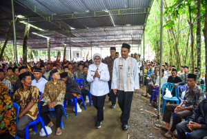 Usai Sambut KASAD, Bupati Kebumen Lilis Nuryani Hadiri Pengajian Akbar di Mirit