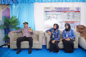 Bupati Lilis Nuryani Pantau 3 Titik Posko Mudik,  Pastikan Keamanan dan Kenyamanan Pemudik.